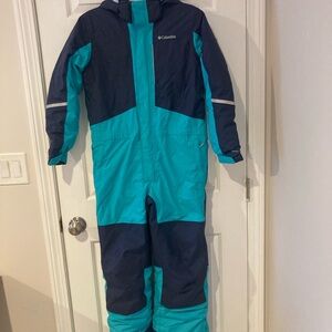Columbia Blue and Green Outdoor Jacket